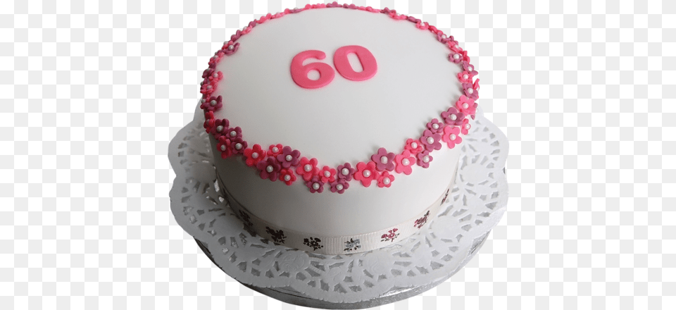 Cake For Women Simple 60th Birthday Cake, Birthday Cake, Cream, Dessert, Food Png