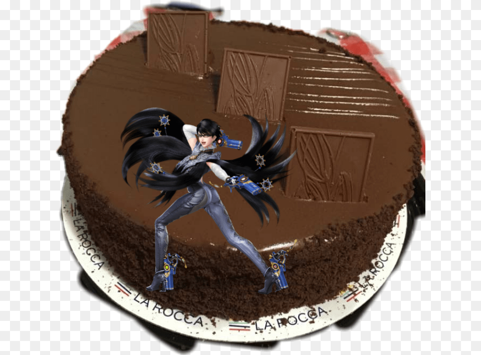 Cake Me Cereza Bayonetta Lindt Doofenshmirtz Ex Wife Bayonetta, Birthday Cake, Cream, Dessert, Food Png