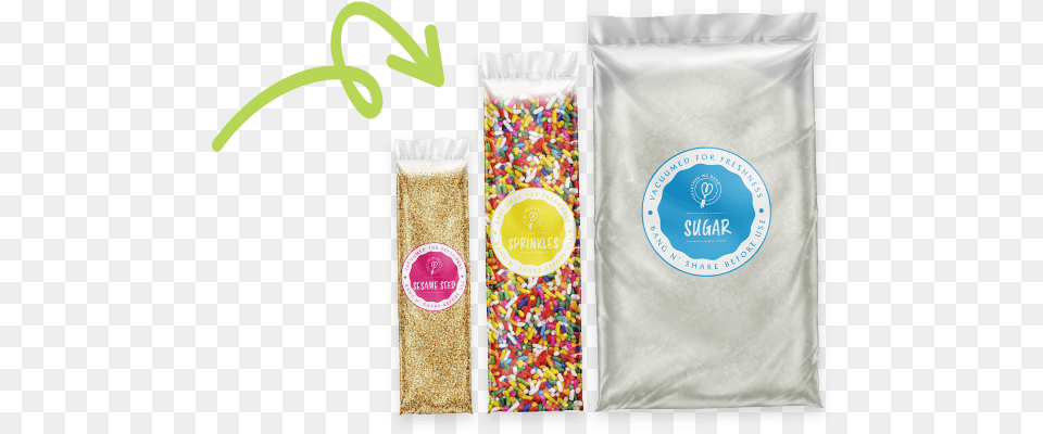 Cake Pops Baking Kit Vacuum Bag, Sprinkles Free Png Download