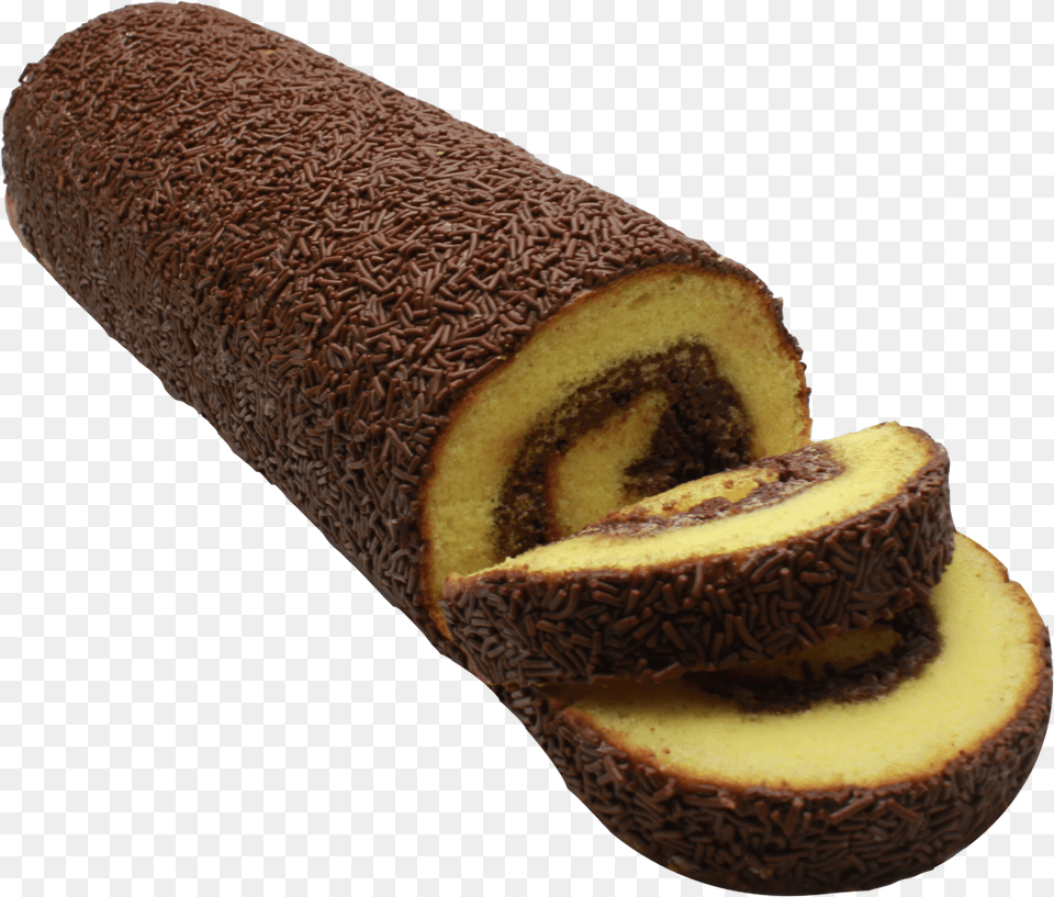 Cake Roll Coklat Coklat Roll Cake, Bread, Food, Sweets Free Transparent Png
