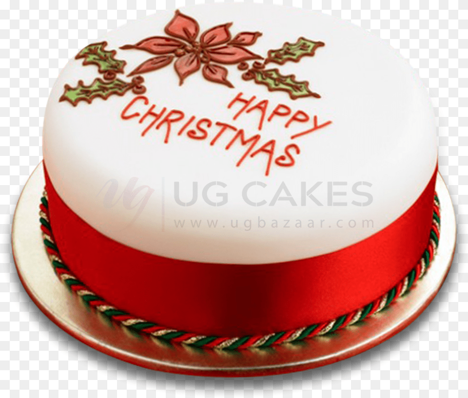 Cake Round Fondant Christmas, Birthday Cake, Cream, Dessert, Food Free Transparent Png