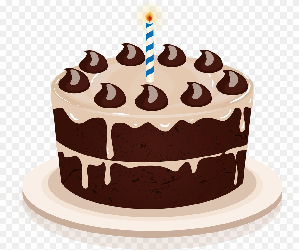Cake Transparent Background, Birthday Cake, Cream, Dessert, Food Png Image