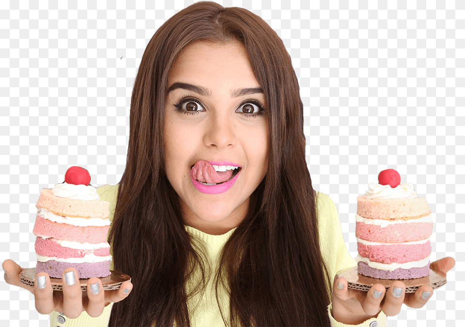 Cake Yuya Youtuber, Adult, Person, Woman, Female Free Transparent Png