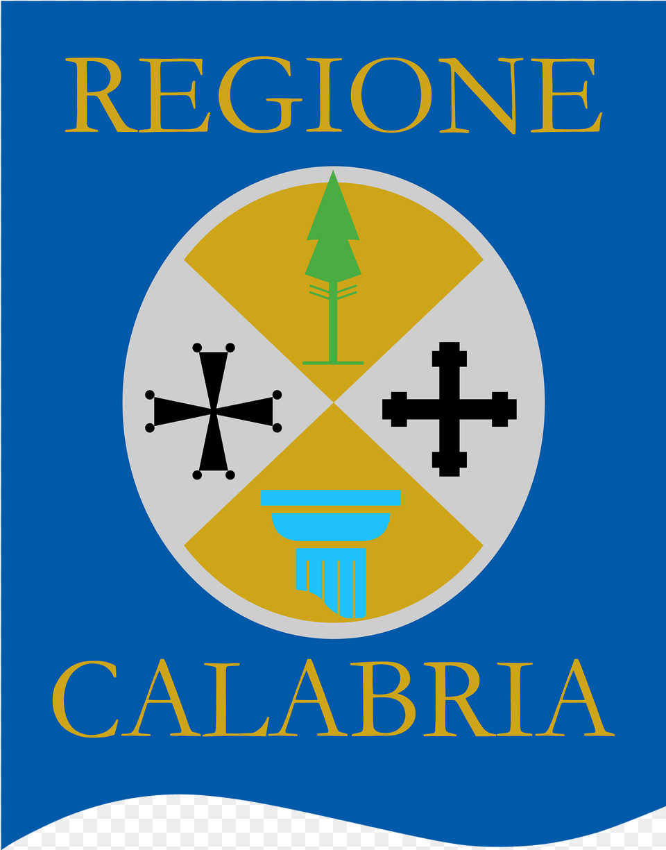 Calabria Gonfalone Clipart, Book, Publication, Symbol, Advertisement Free Transparent Png