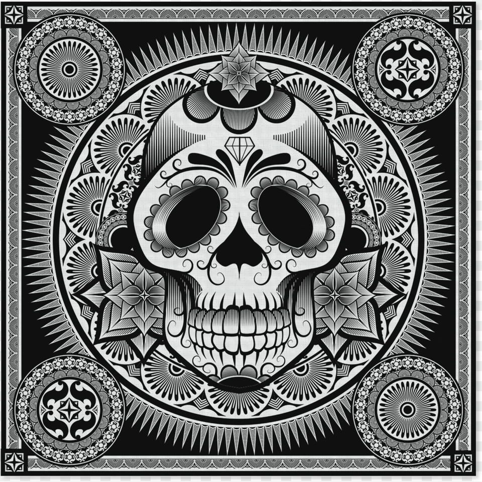 Calavera, Art, Doodle, Drawing, Accessories Free Png Download