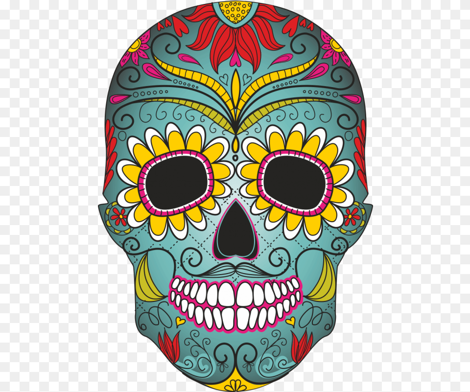 Calavera Clip Art Transprent Day Of The Dead, Mask Free Transparent Png