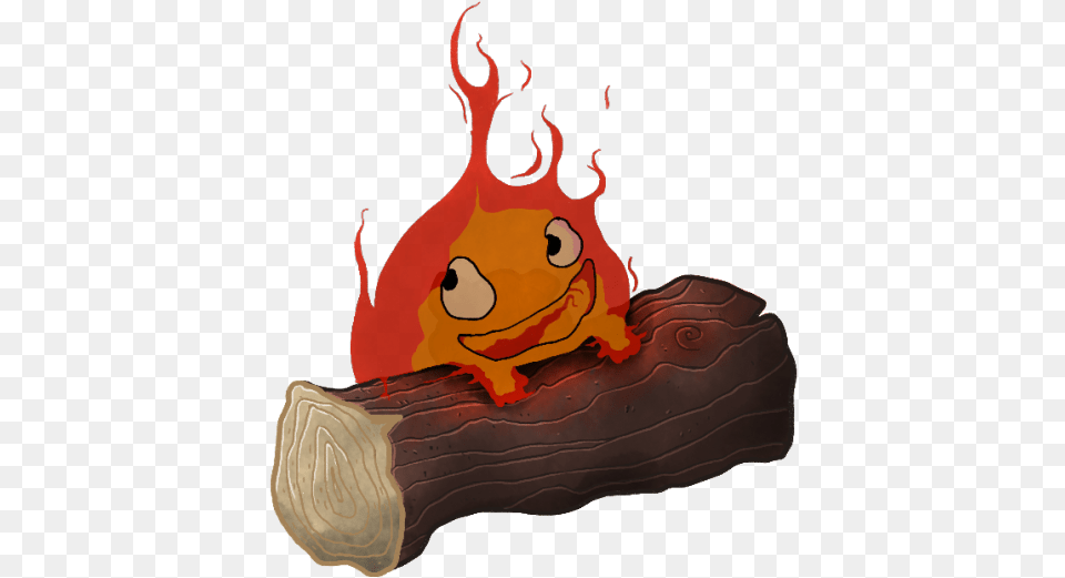 Calcifer Howl39s Moving Castle Transparent, Mountain, Nature, Outdoors, Person Free Png