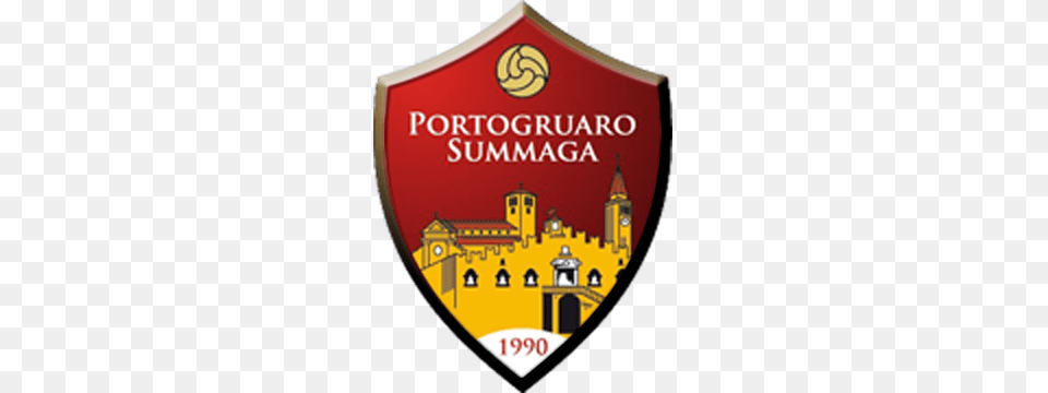 Calcio Portogruaro Summaga As Logo, Badge, Symbol, Armor, Shield Png Image