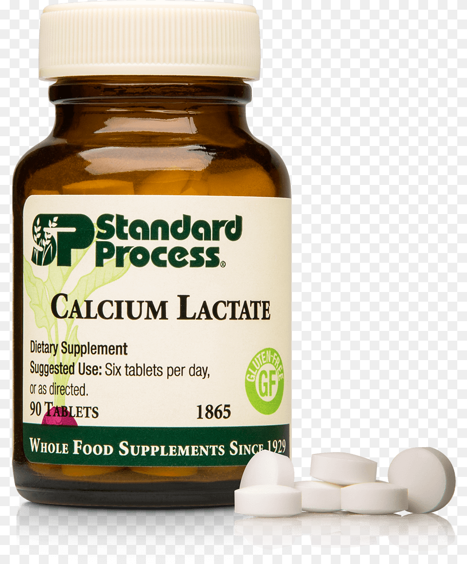 Calcium Lactate Bottle Tablet Pill, Herbal, Herbs, Plant, Medication Png Image