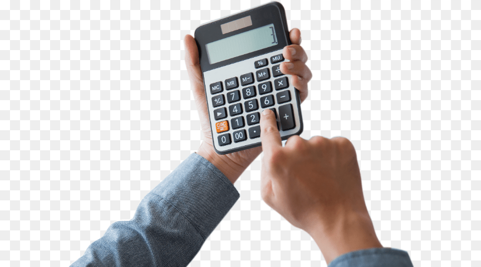 Calculator, Electronics, Adult, Male, Man Png Image