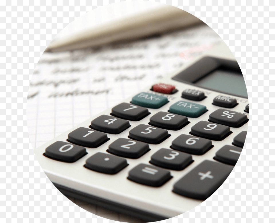 Calculator Circle Tax, Electronics, Remote Control Free Png Download