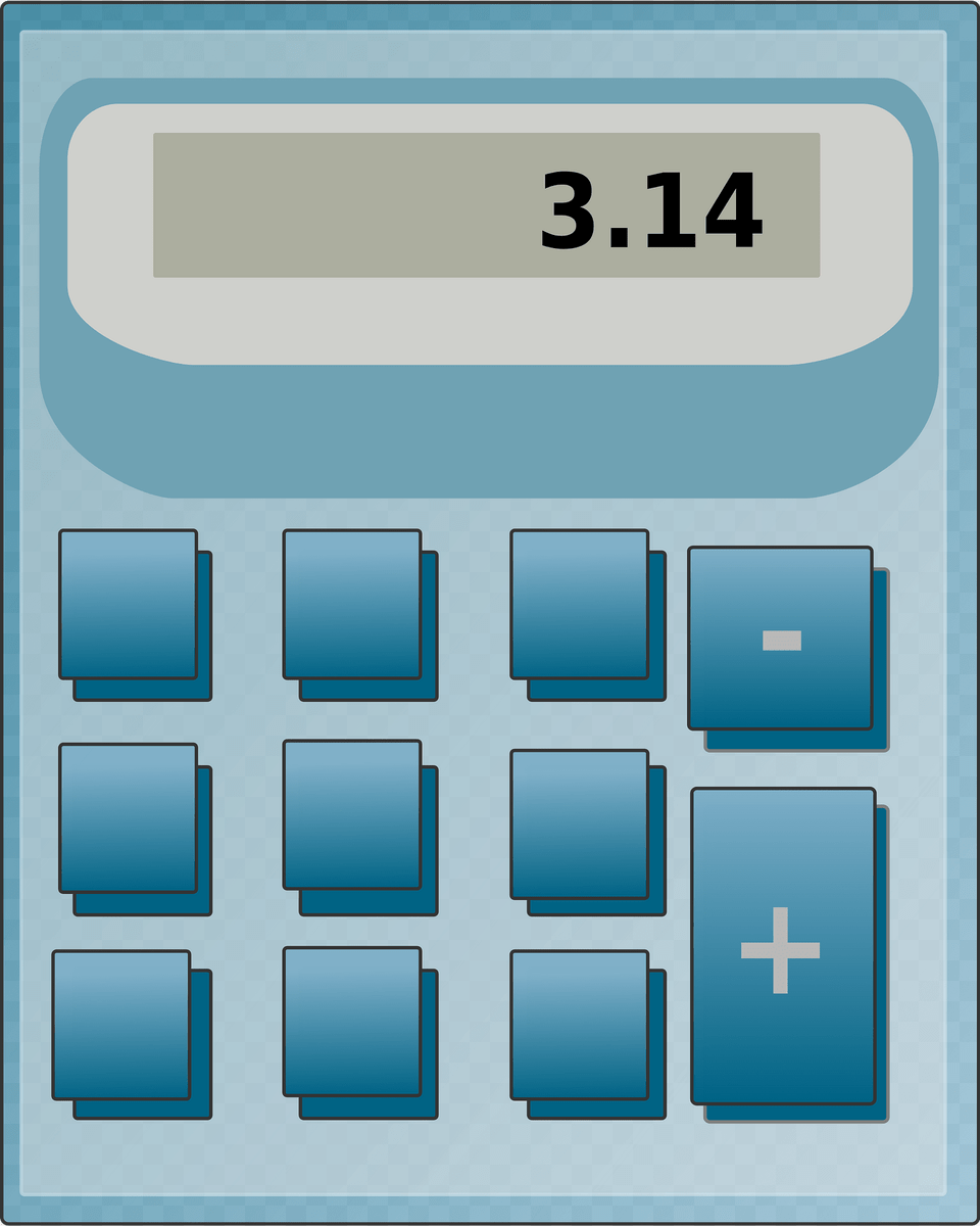 Calculator Clipart, Electronics Free Png