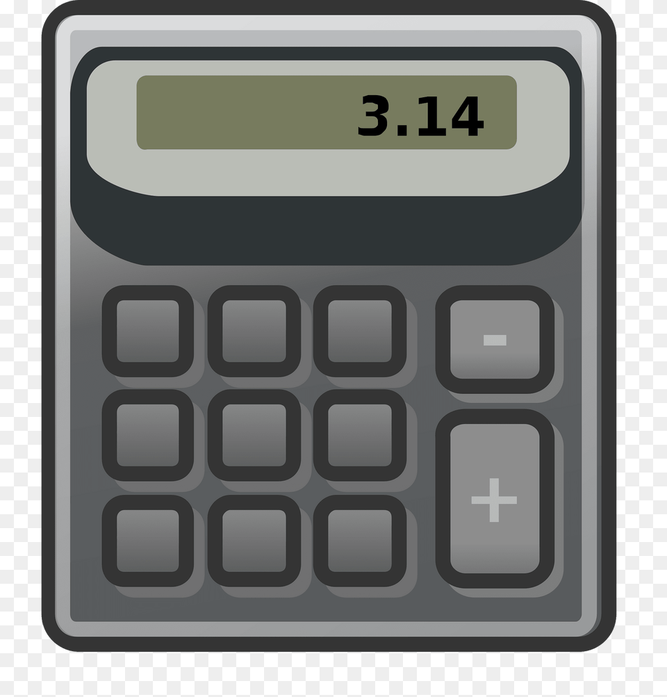 Calculator Clipart, Electronics Free Transparent Png