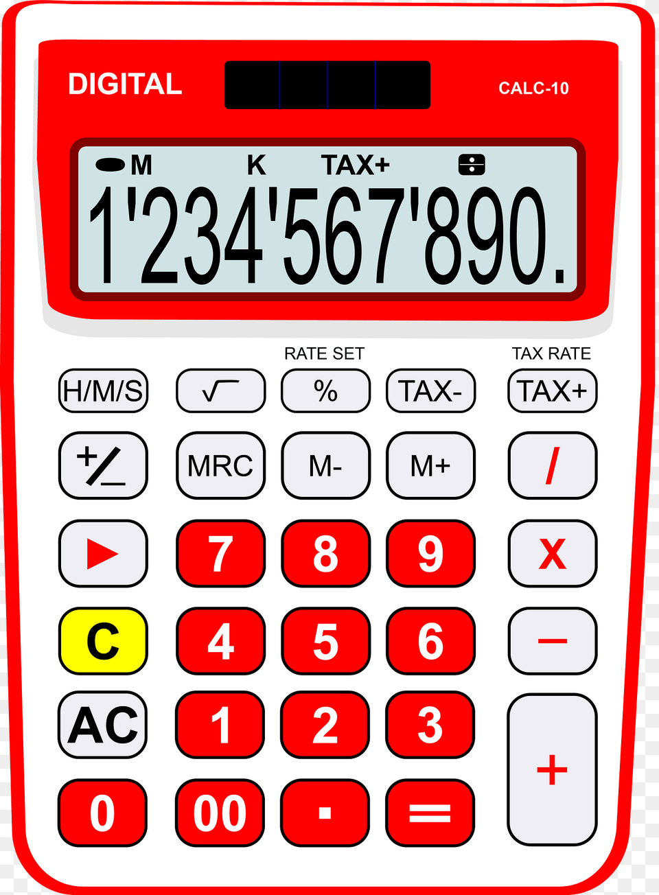 Calculator Clipart, Electronics, First Aid Free Transparent Png