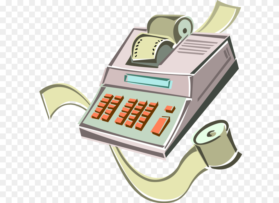 Calculator Clipart Adding Machine Adding Machine Clipart, Electronics, Smoke Pipe Free Png Download
