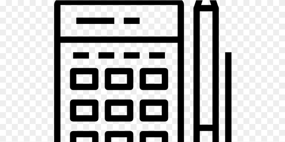 Calculator Clipart School Icon, Gray Png