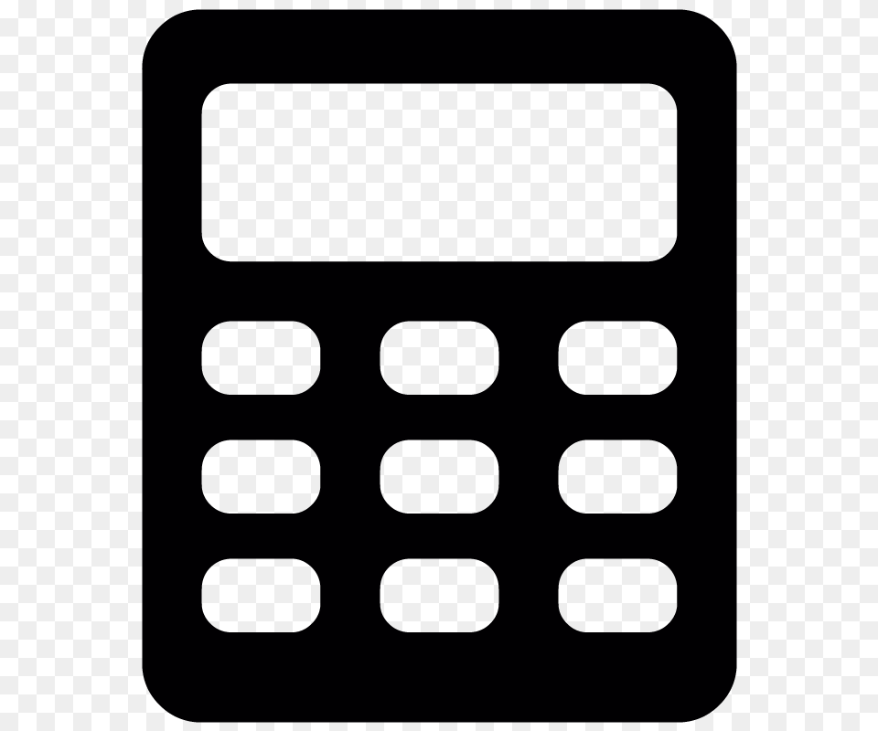 Calculator Clipart Vector, Lighting Free Png