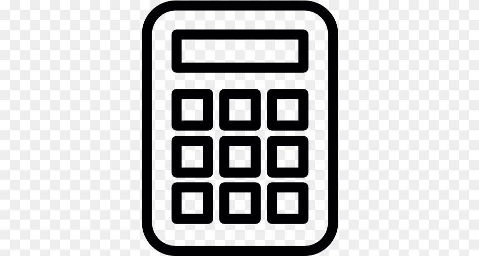 Calculator Computer Icons Calculation Square Area Transparent, Electronics, Qr Code Png