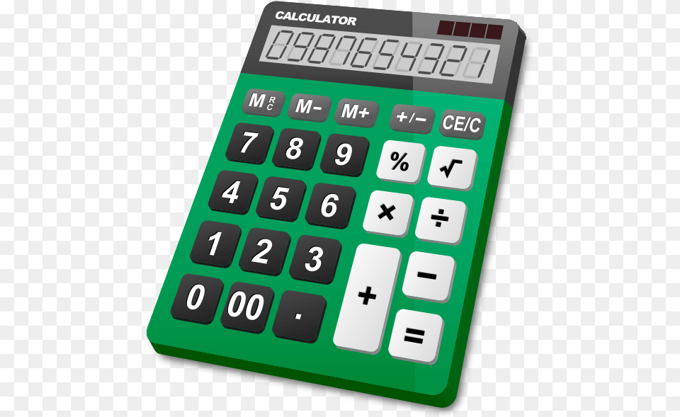 Calculator Green Svg Dom Number, Electronics, Mobile Phone, Phone Free Png