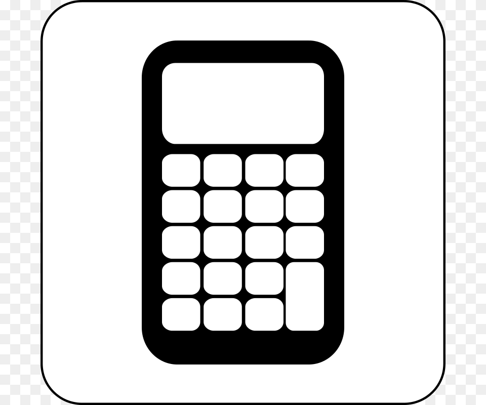 Calculator Icon, Electronics, Ammunition, Grenade, Weapon Free Png Download