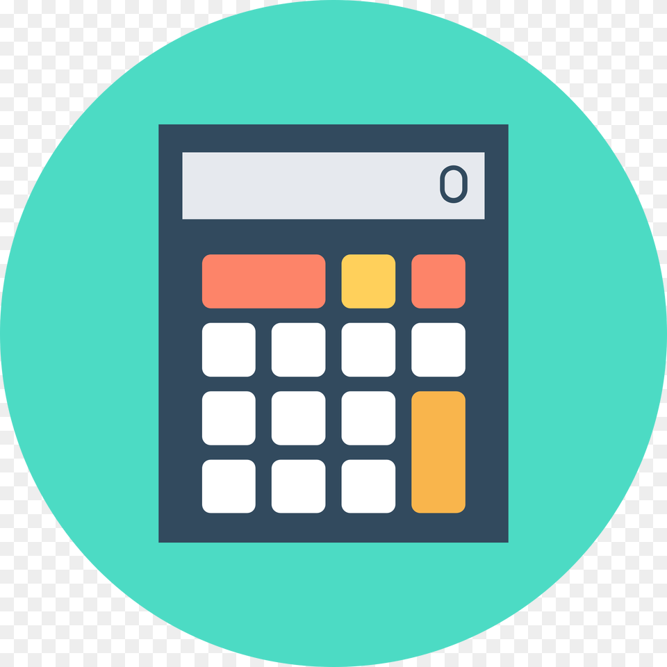 Calculator Icon, Electronics, Disk Free Transparent Png