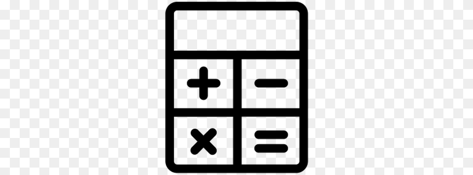 Calculator Icon Calculator Icon Transparent, Gray Free Png