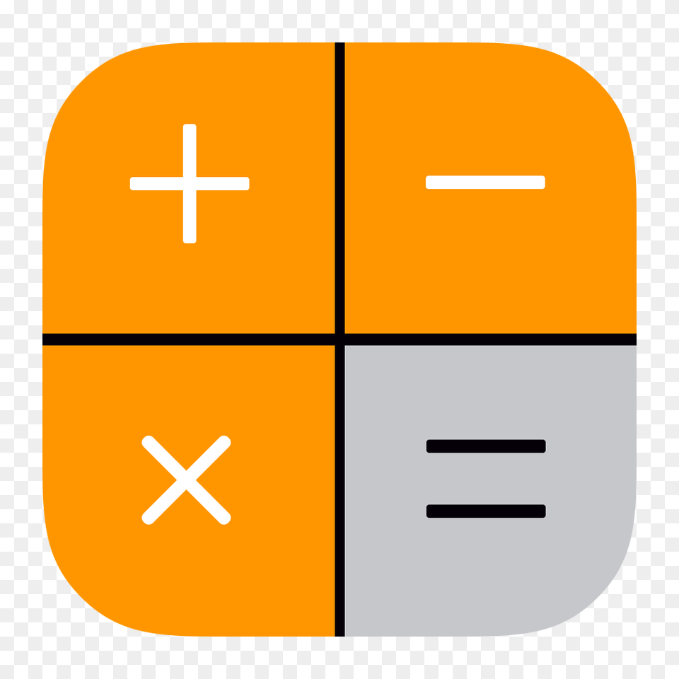Calculator Icon Image, Cross, Symbol Free Png Download