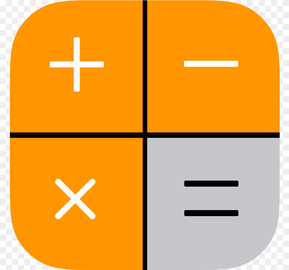 Calculator Icon Image Cross, Symbol Free Png Download