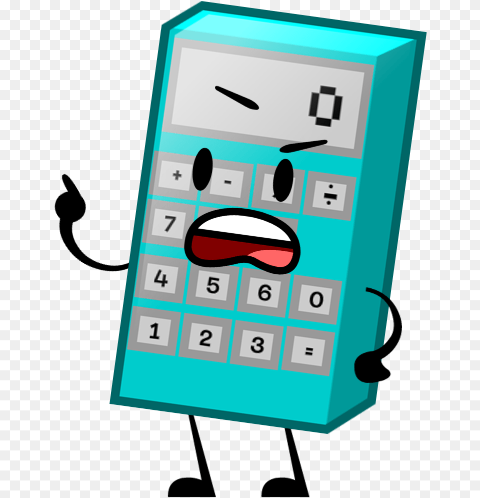 Calculator Inanimate Objects 3 Gamebot, Electronics, Disk Png