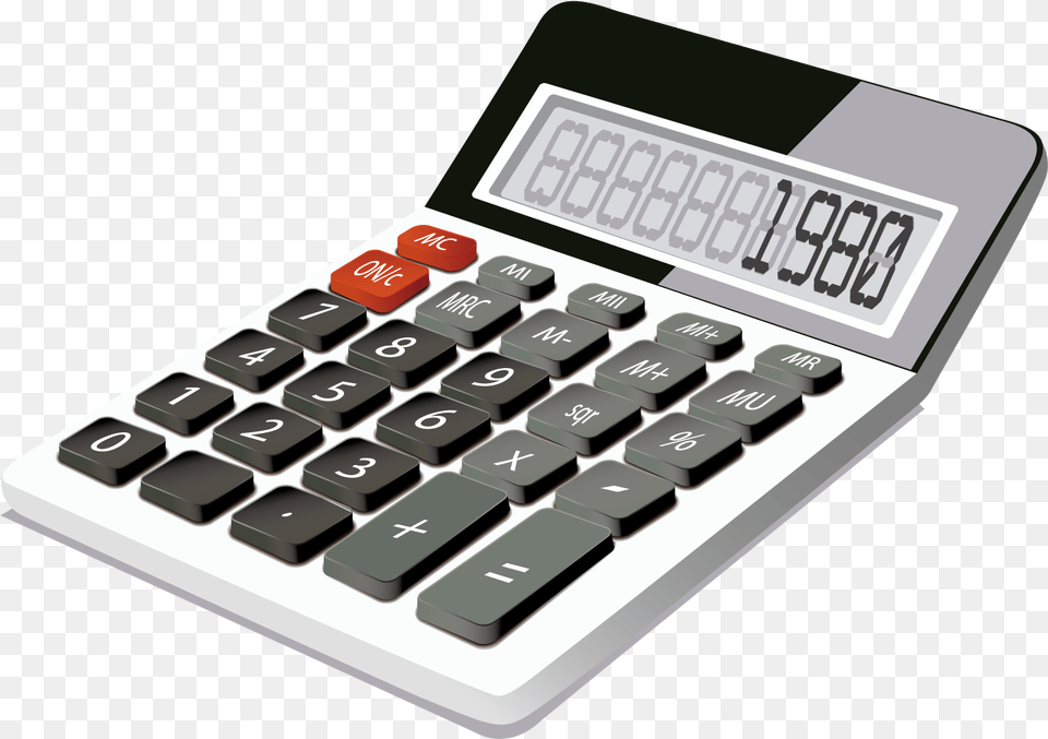 Calculator Information Chart Vector Calculator, Electronics, Computer, Computer Hardware, Computer Keyboard Png