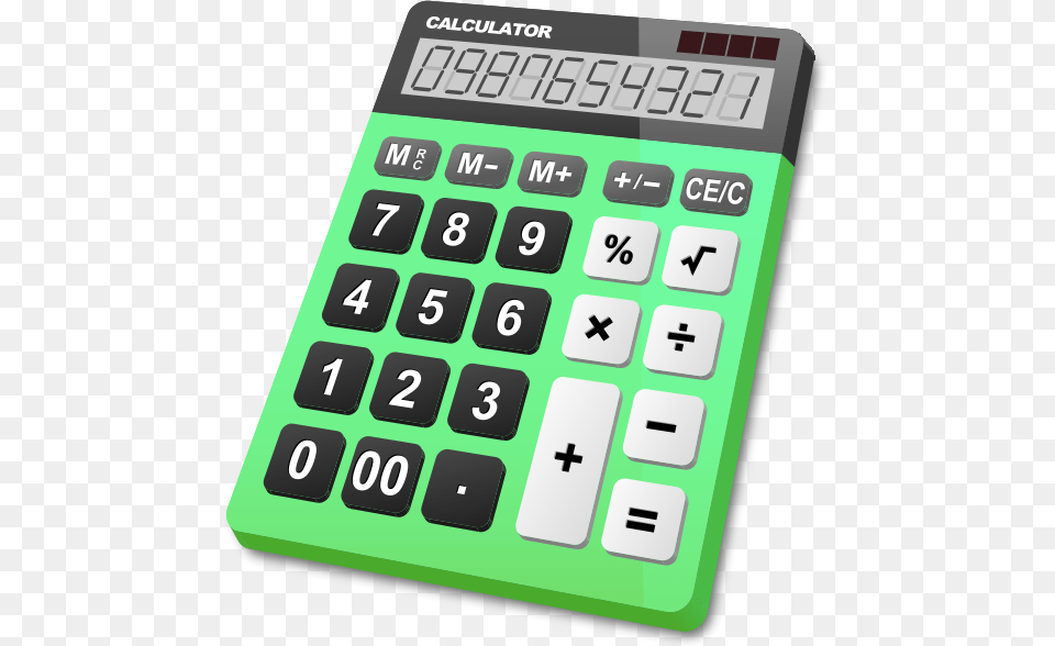 Calculator Light Green Calculator Icon Green, Electronics, Mobile Phone, Phone Free Png Download