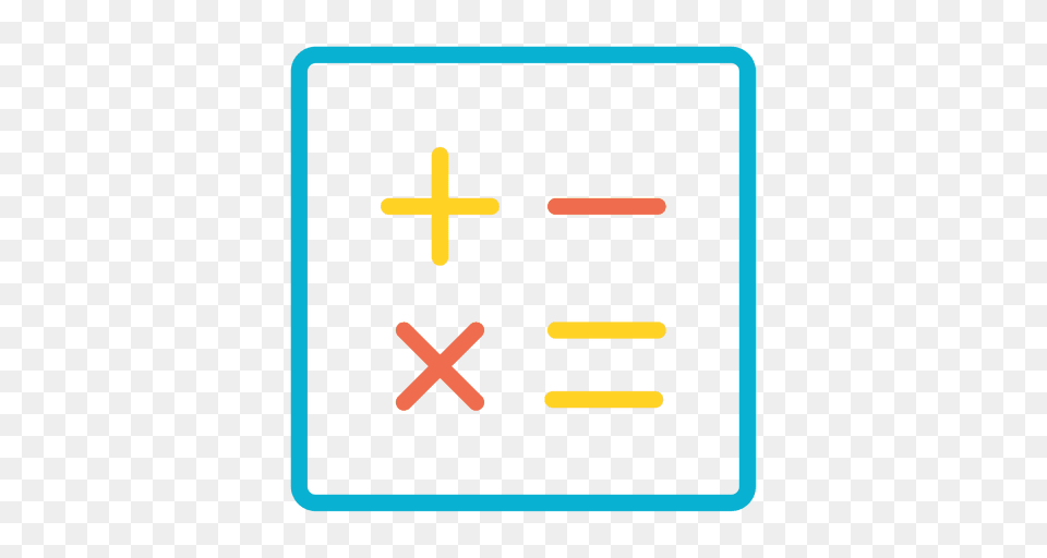 Calculator Numbers Icon, First Aid, Symbol, Cross Free Png Download