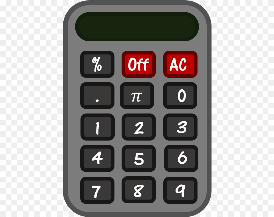 Calculator Object Land Calculator, Electronics, Mobile Phone, Phone Free Transparent Png