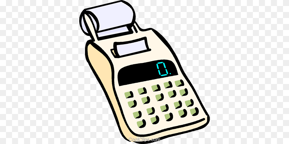 Calculator Royalty Vector Clip Art Illustration, Electronics, Ammunition, Grenade, Weapon Free Transparent Png