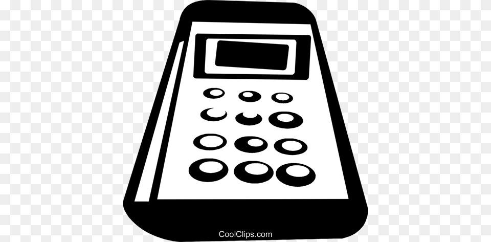 Calculator Royalty Free Vector Clip Art Illustration, Electronics Png