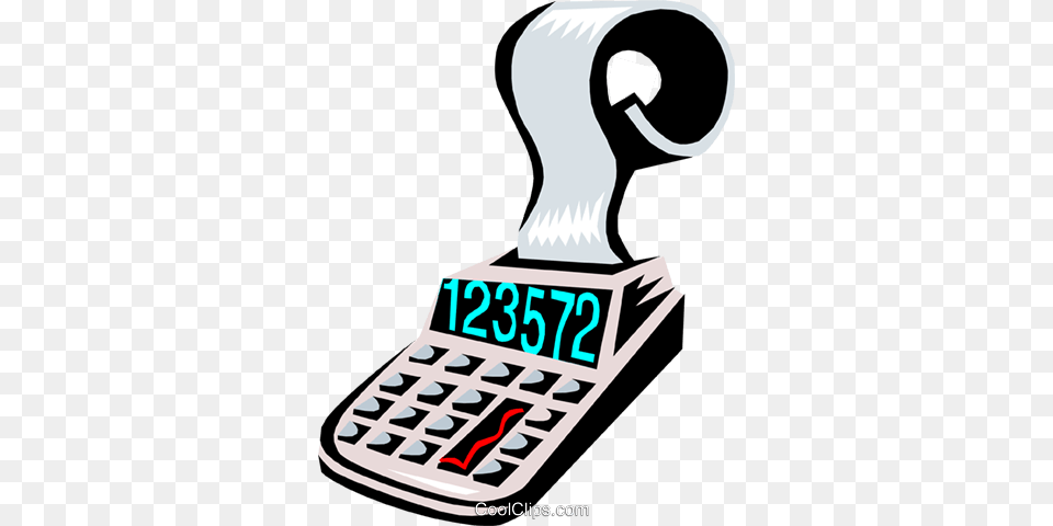 Calculator Royalty Vector Clip Art Illustration, Electronics, Smoke Pipe Png Image
