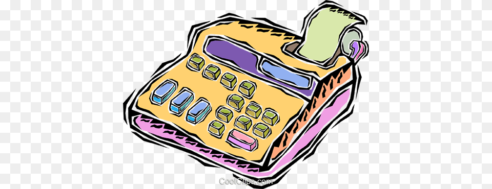 Calculator Royalty Vector Clip Art Illustration, Electronics Png