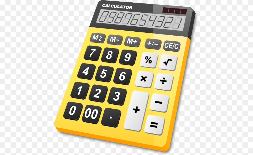 Calculator Yellow Vector Icon Calculator, Electronics, Mobile Phone, Phone Png Image