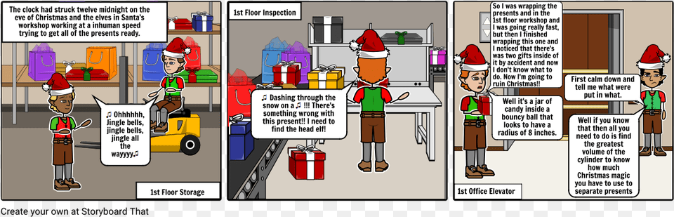 Calculus Christmas Cartoon, Book, Comics, Publication, Person Free Png