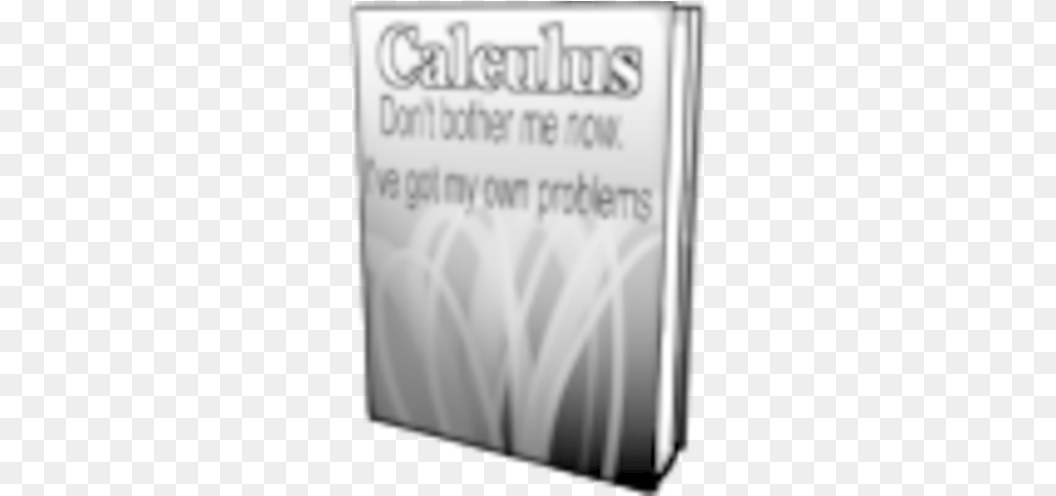 Calculus Monochrome, Book, Publication, Comics, Text Png