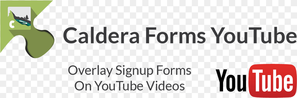 Caldera Forms Youtube Banner Youtube, Text Free Png
