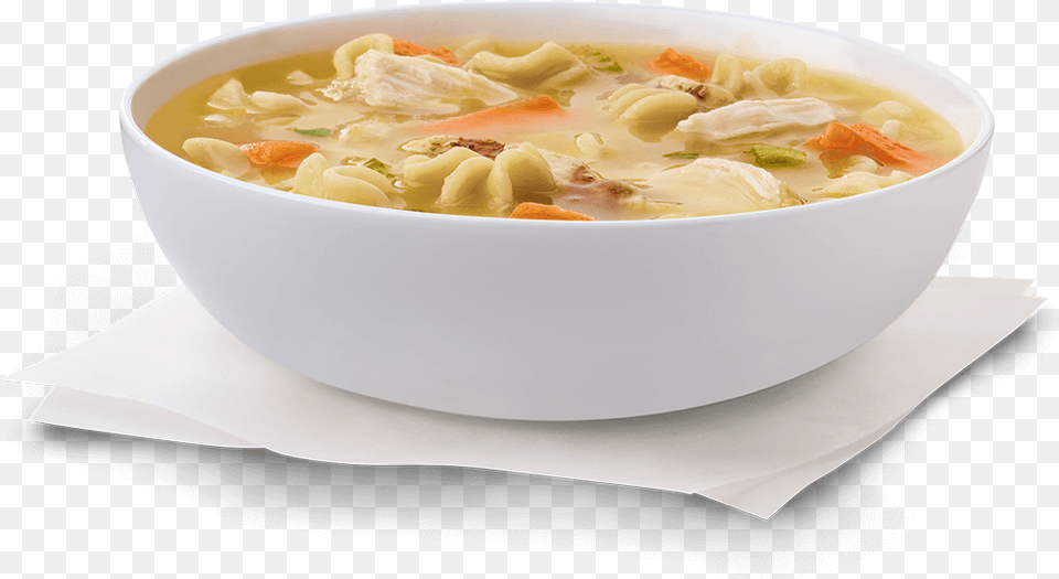 Caldo De Pollo Chicken Noodle Soup Transparent, Bowl, Dish, Food, Meal Png Image
