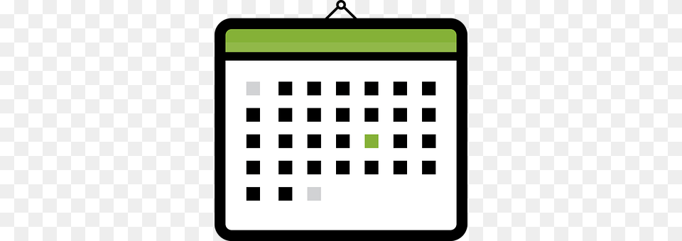 Calendar, Text, Qr Code Free Transparent Png