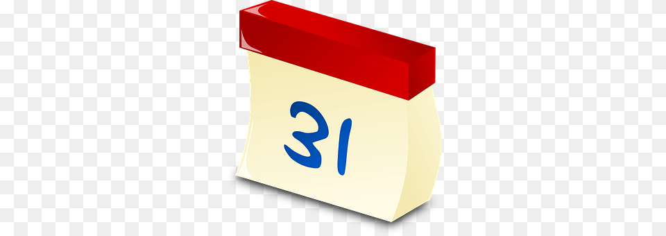 Calendar, Text, Mailbox, Number, Symbol Free Png Download
