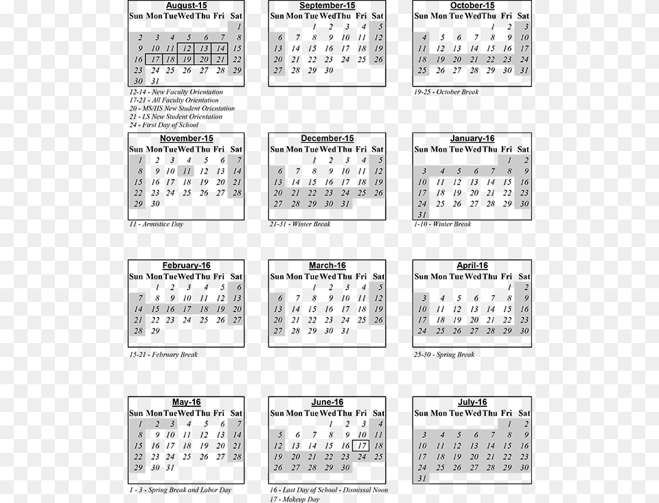 Calendar 2015 2016 Eastern Orthodox Liturgical Calendar, Text Free Transparent Png