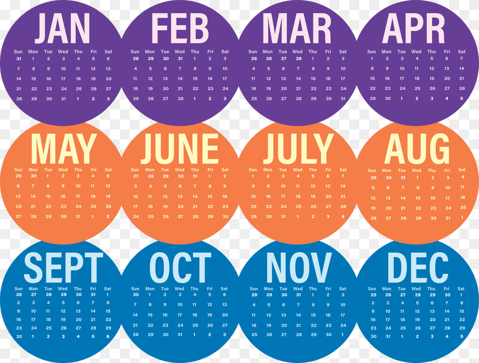 Calendar 2018, Text Free Png Download