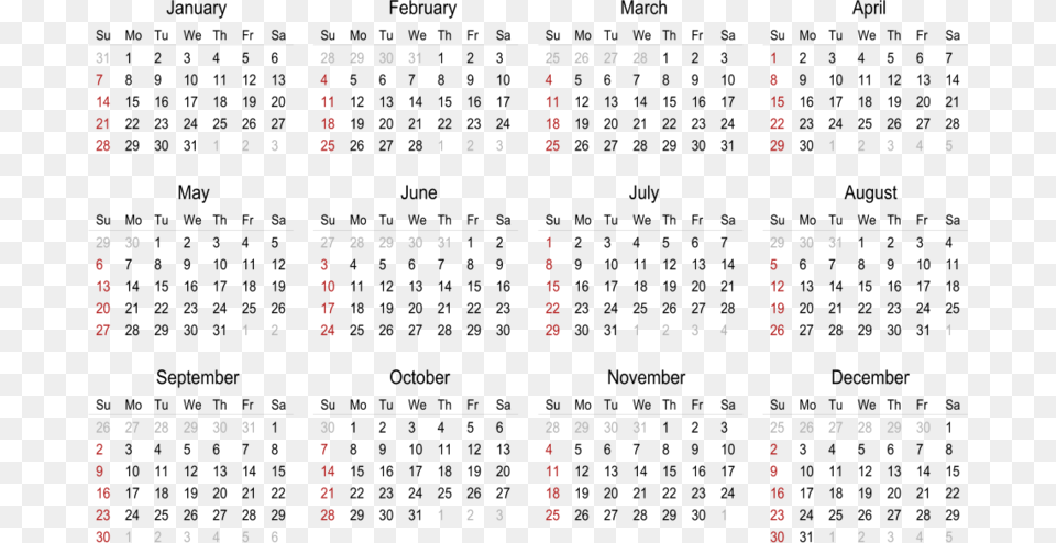 Calendar 2018 Transparent Background Free Online 2018 Calendar, Scoreboard, Text, Electronics, Hardware Png