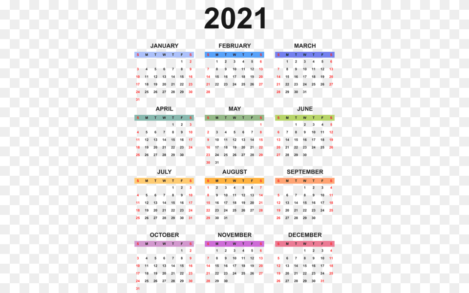 Calendar 2021, Scoreboard, Text Free Png Download