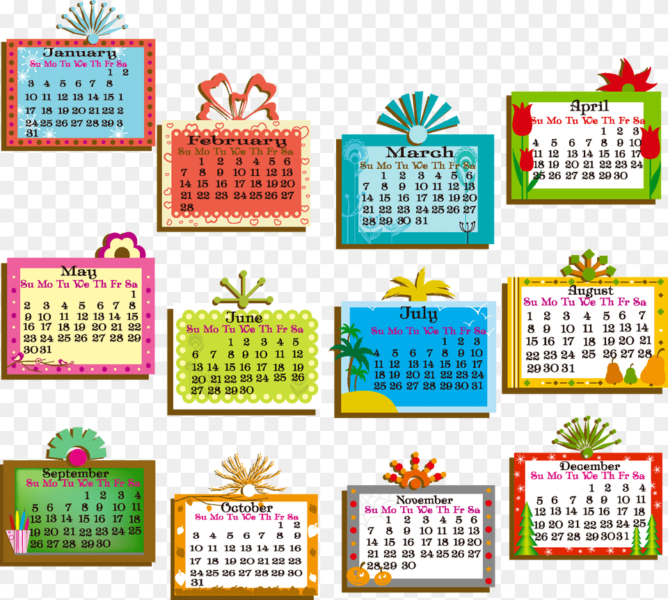 Calendar, Text, Plant Free Transparent Png