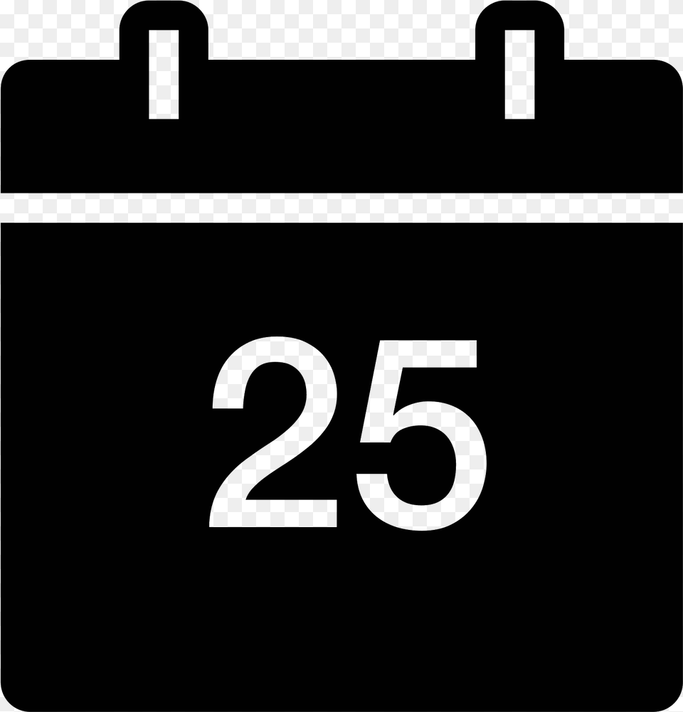 Calendar 25 Filled Icon 22 Calendar Icon, Gray Free Transparent Png